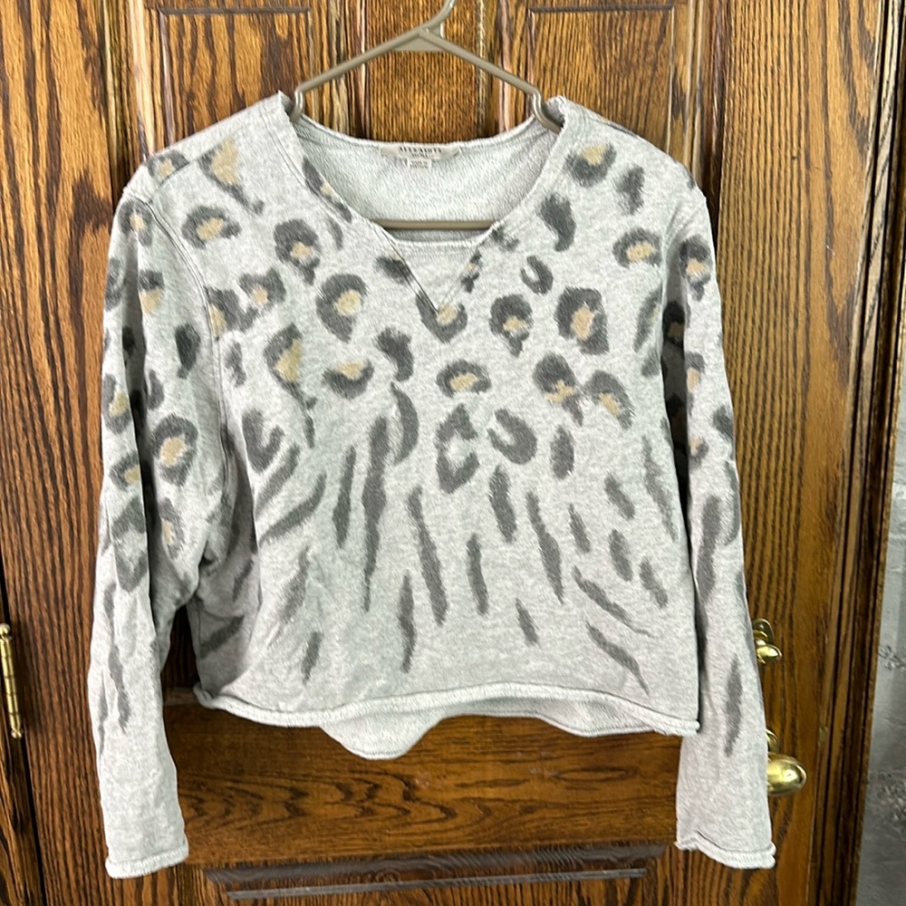 Allsaints cropped sweatshirt